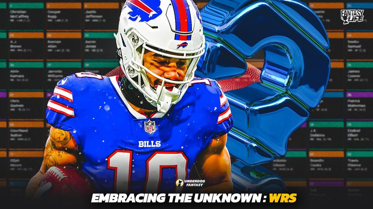 Underdog Fantasy Fantasy Life Embracing The Unknown: WR5