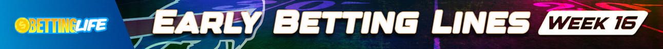 Early Betting Lines
