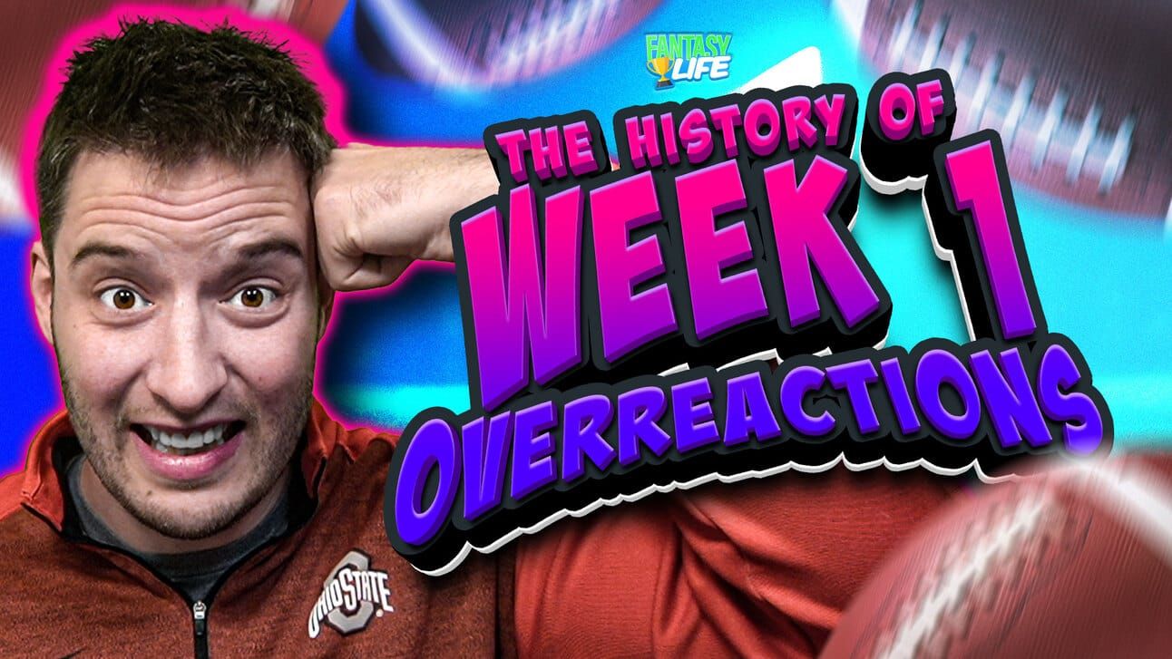 Week 1 Overreactions