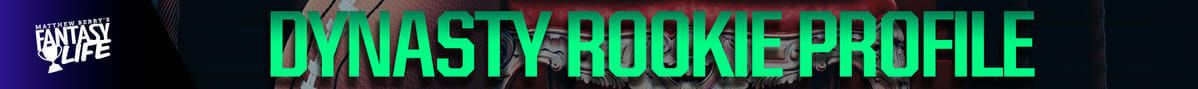 Dynasty Rookie Profile Header