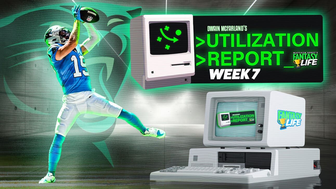 Dwain McFarland's Utilization Report Week 7 Fantasy Life