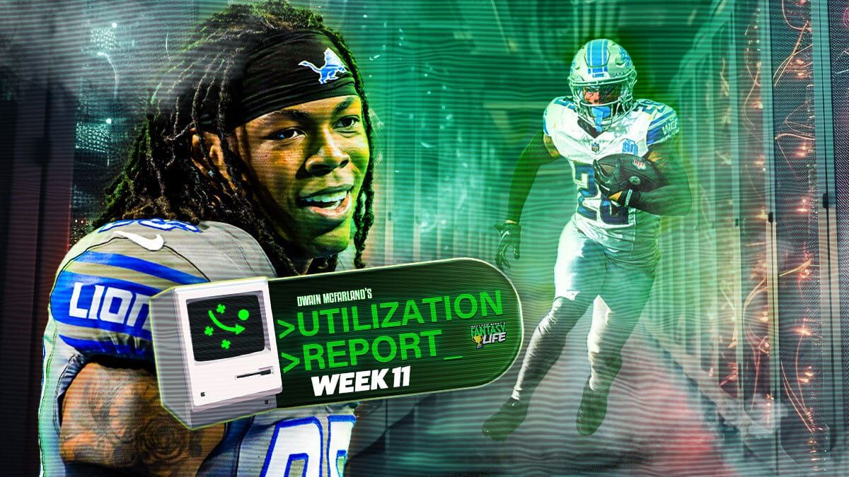 Dwain McFarland's Utilization Report Fantasy Life