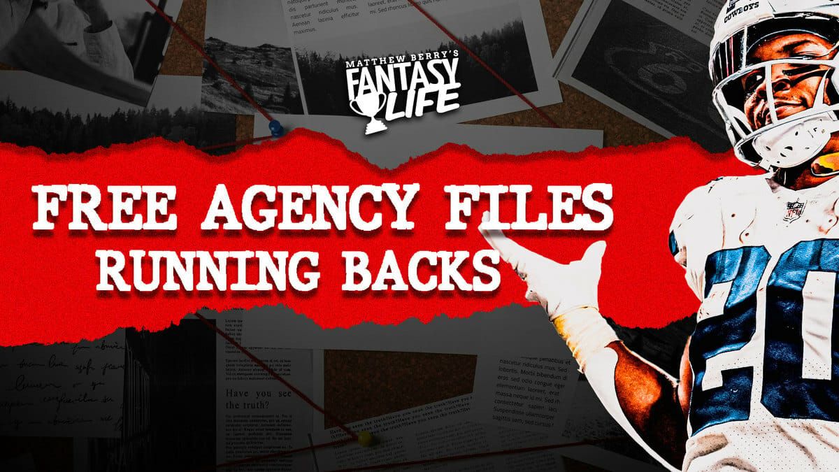 Free Agency Files RBs