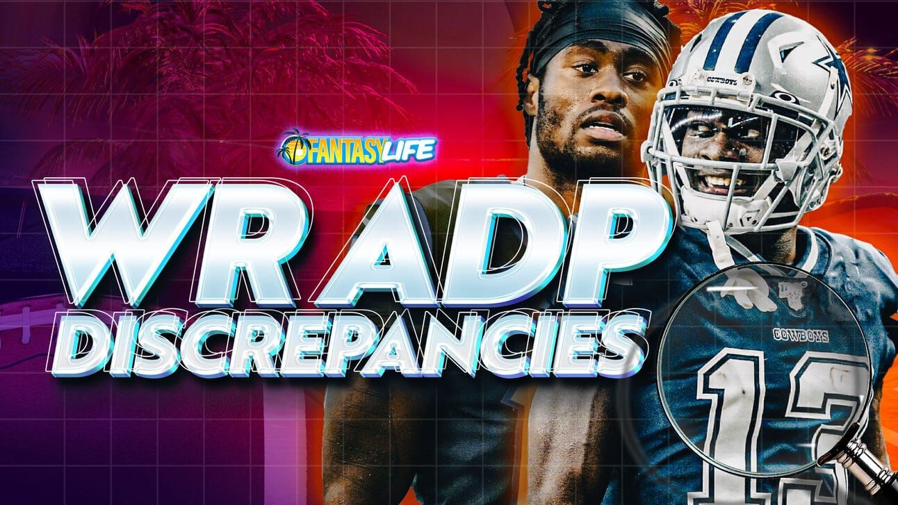 wr adp discrepencies