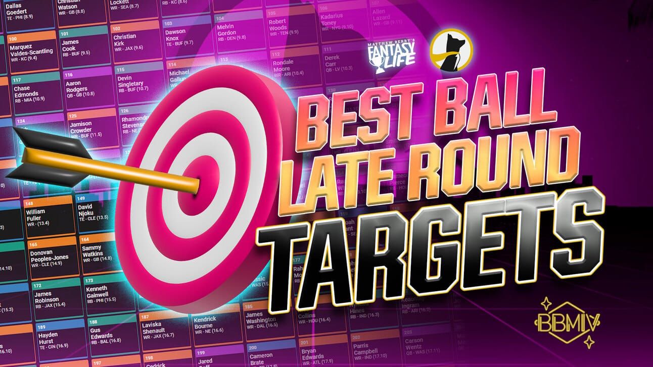 Best ball late round targets