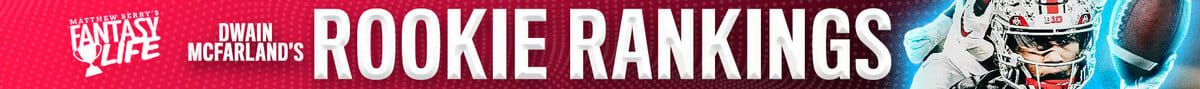 Dwain McFarland's Rookie Ranks