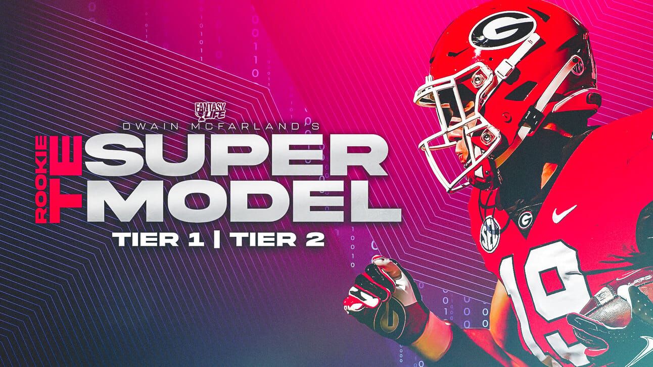 024 TE Rookie Super Model: Tiers 1 & 2 - The Best TEs In The NFL Draft by Dwain McFarland