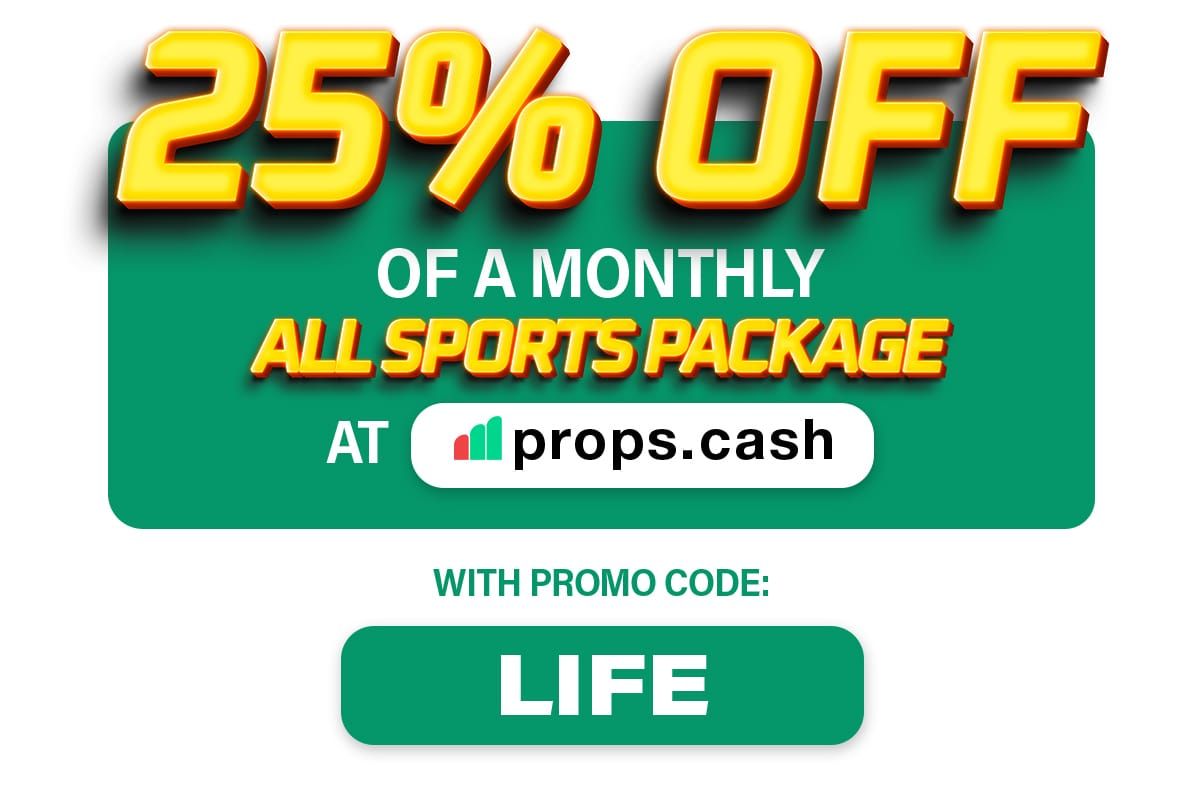props.cash 25% off with code LIFE