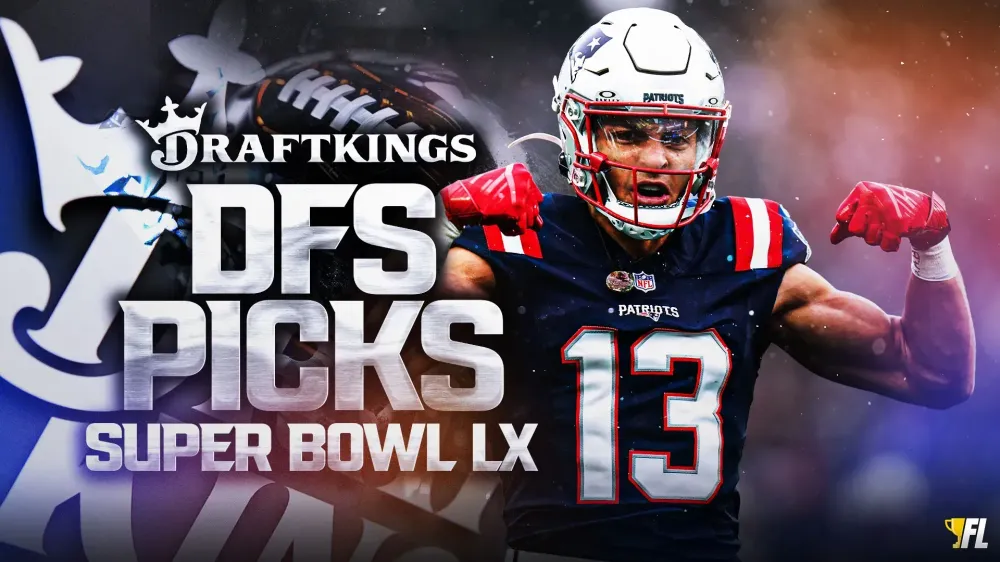 DraftKings NFL DFS Plays For Super Bowl 60: Rhamondre Stevenson Leads Creative CPT Options