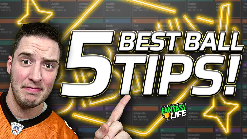 5 Best Ball Tips. Strategies that can help you profit.