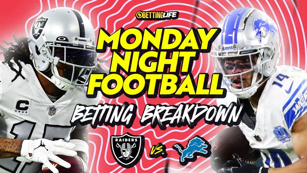 Week 8 Monday Night Football Betting Breakdown. Bets Bet for Raiders @ Lions