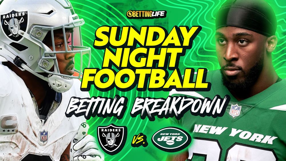 Week 10 Sunday Night Football Betting Breakdown. Best Bets for Jets @ Raiders