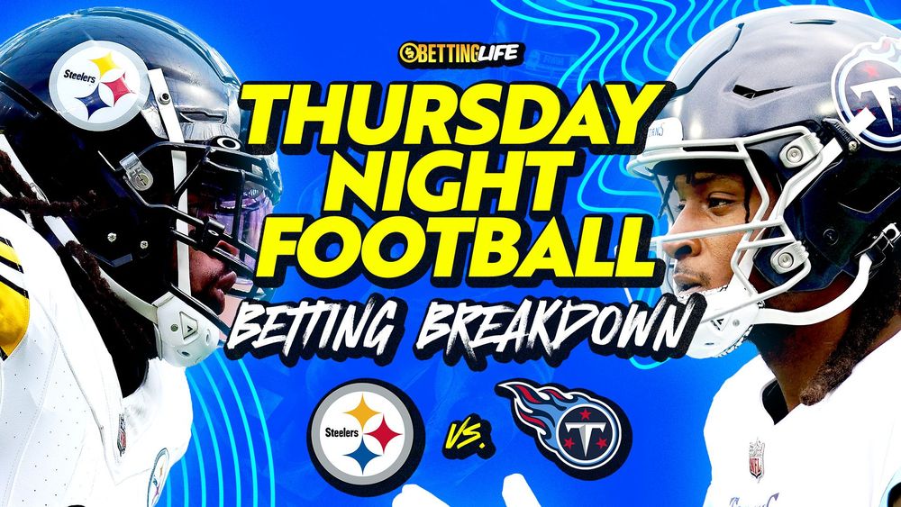 Week 9 Thursday Night Football Betting Breakdown. Best Bets for Titans at Steelers.