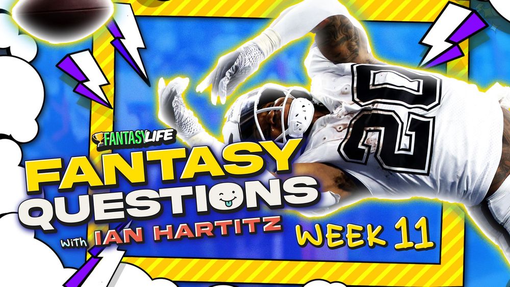 Fantasy Questions Week 11. The 10 Biggest Fantasy Questions for the Week.