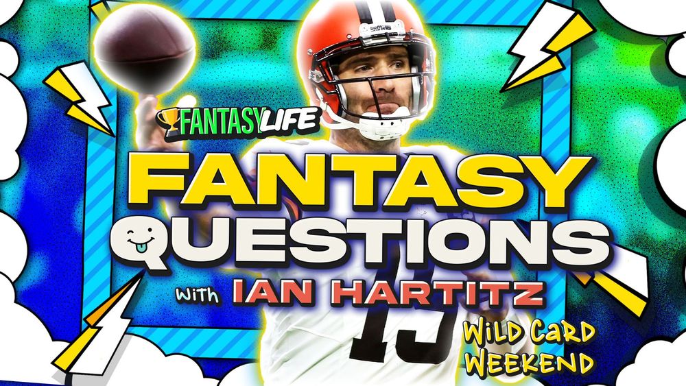 Fantasy Questions: The 12 Biggest Questions for Super Wild Card Weekend.