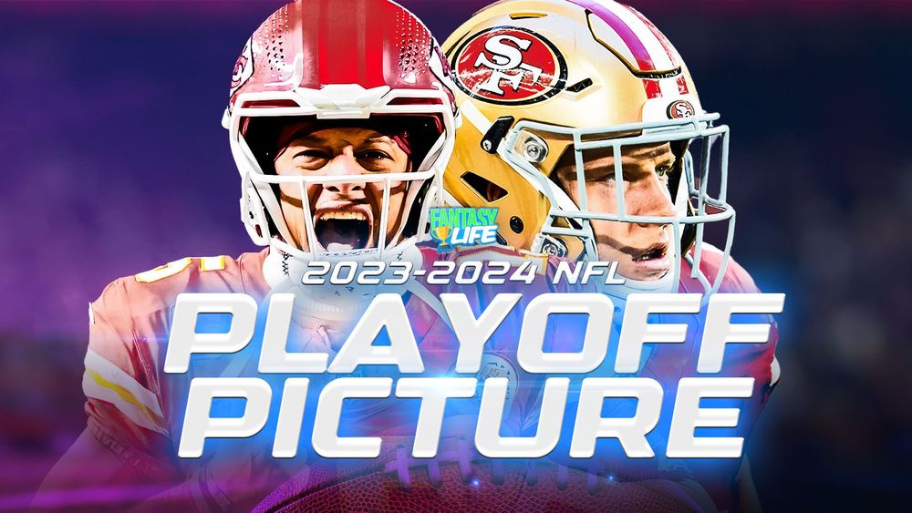 2023-24 NFL Playoff Picture. The 49ers are slight favorites in Super Bowl 58.