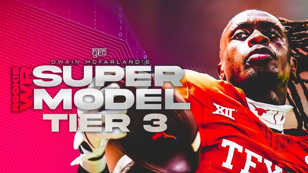 2024 WR Rookie Super Model: Tier 3 - the Best Wide Receivers in the NFL Draft