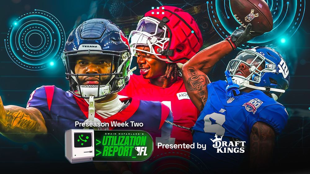 Utilization Report: Fantasy Football Takeaways from Preseason Week 2