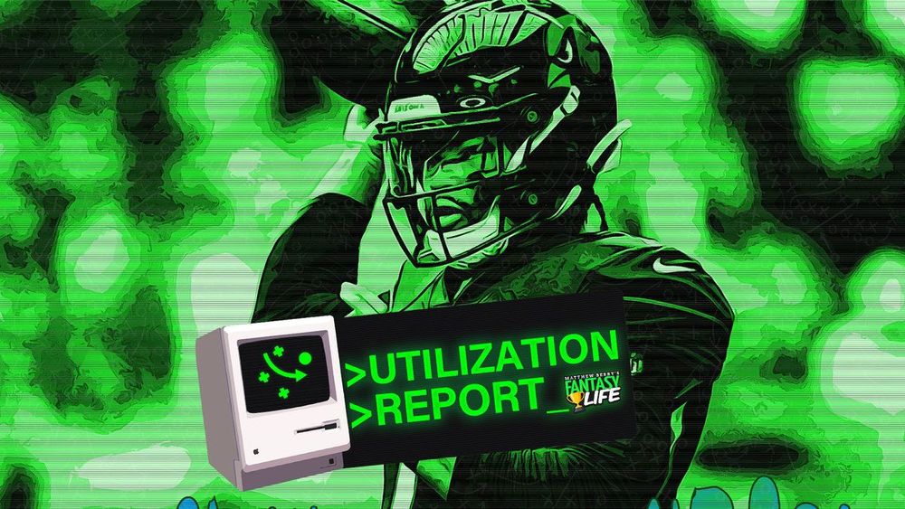 The Utilization Report. Everything you need for Fantasy Football in Week 7