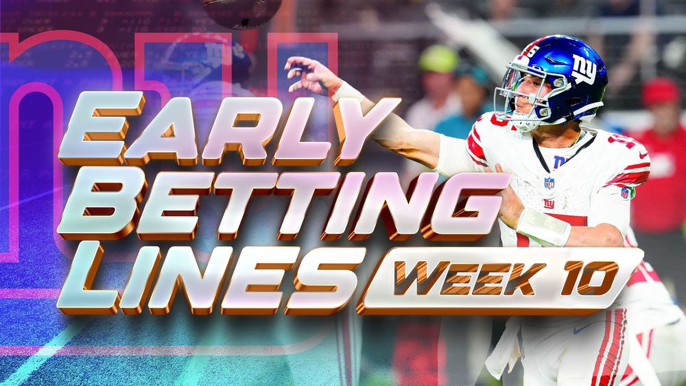 NFL Week 10 Early Betting Lines. Identifying Market Adjustments.