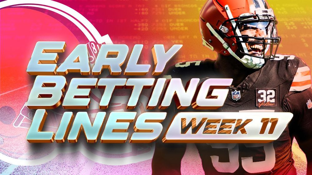 NFL Week 11 Early Betting Lines. Identifying Market Adjustments.