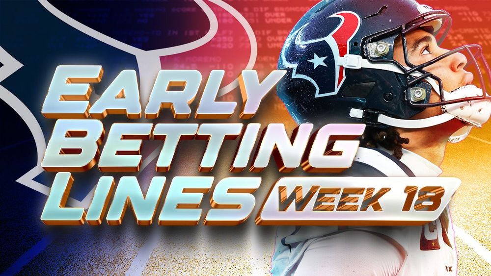 NFL Week 18 Early Betting Lines. Identifying Market Adjustments.