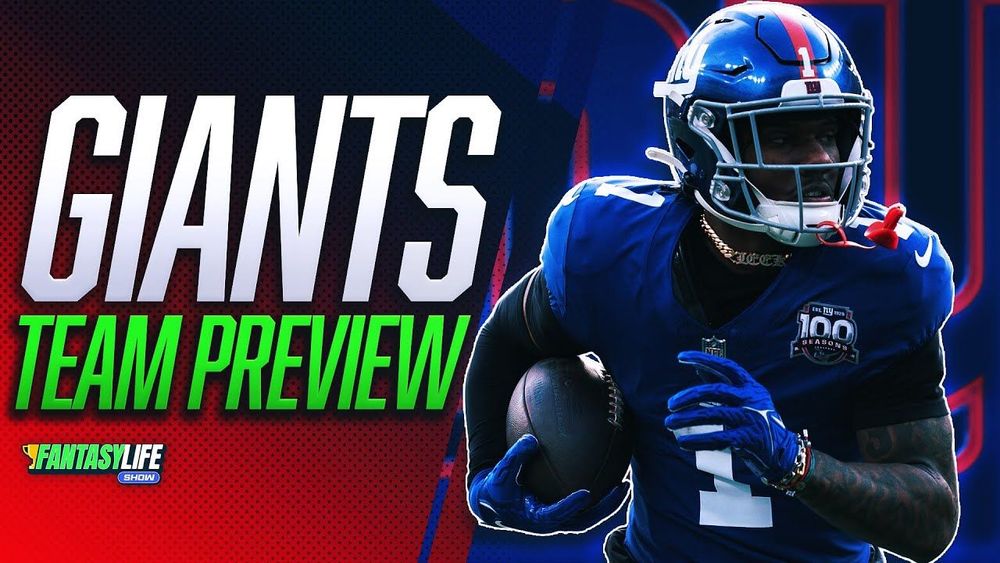 Giants 2025 Fantasy Team Preview (Throwing a Late-Round DART? 🎯)