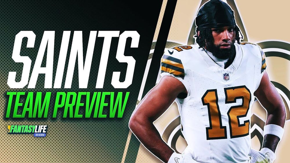Saints 2025 Fantasy Team Preview (Kamara Have One More RB1 Season?)