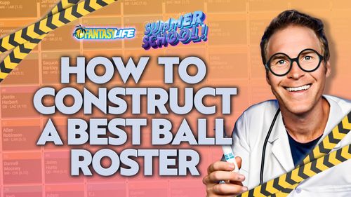Best Ball Strategy. How to Construct a Best Ball Roster.