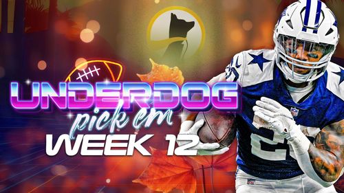 Underdog Pick'em Plays. Top Picks for the Week 12