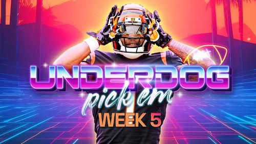 Underdog Pick'em Best Plays. Week 5.