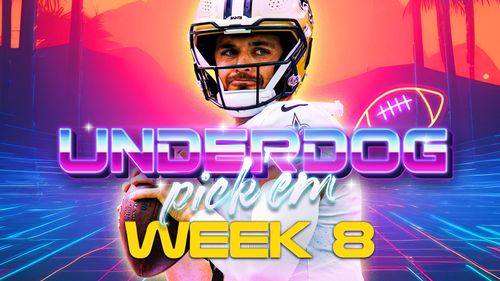 Underdog Pick'em Best Plays. Week 8.