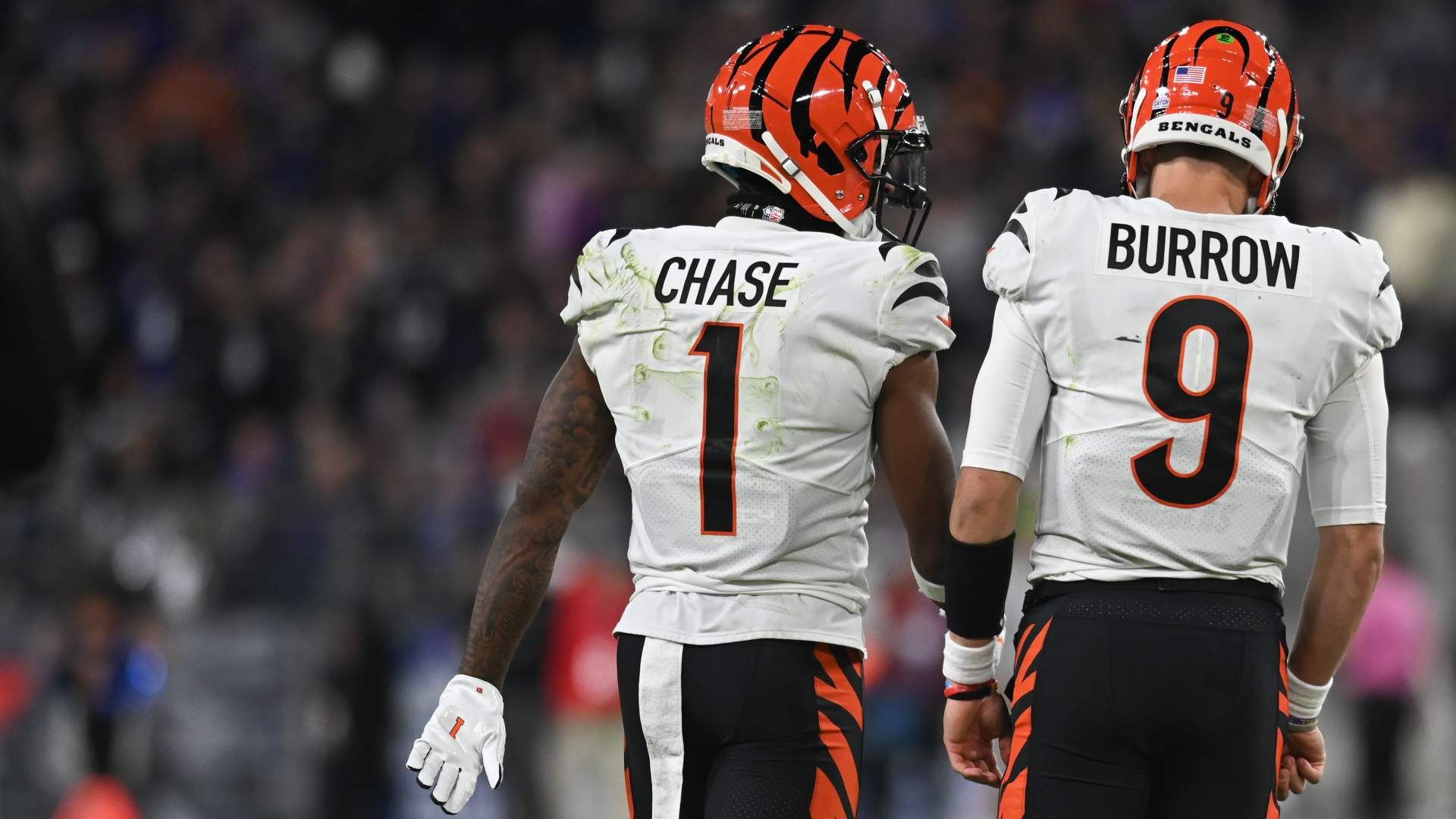 Ja'Marr Chase and Joe Burrow