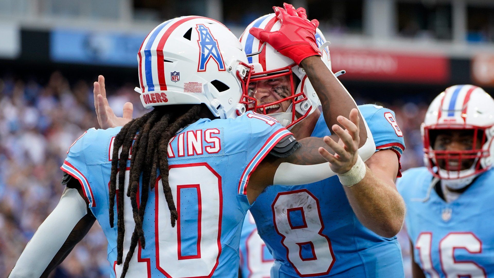 DeAndre Hopkins and Will Levis