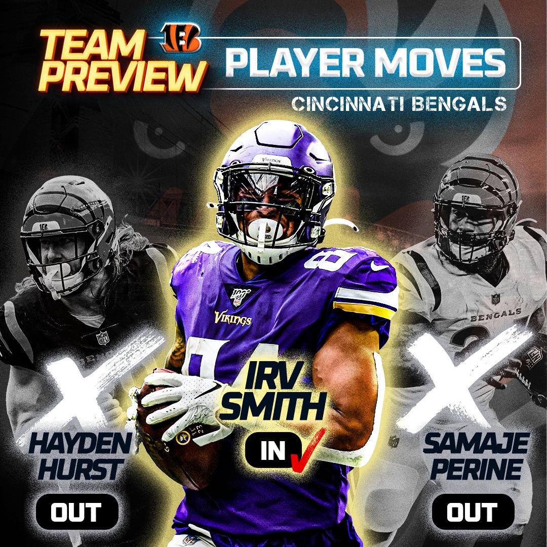 Bengals Player moves