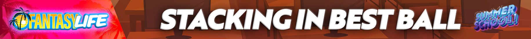 Stacking in Best Ball