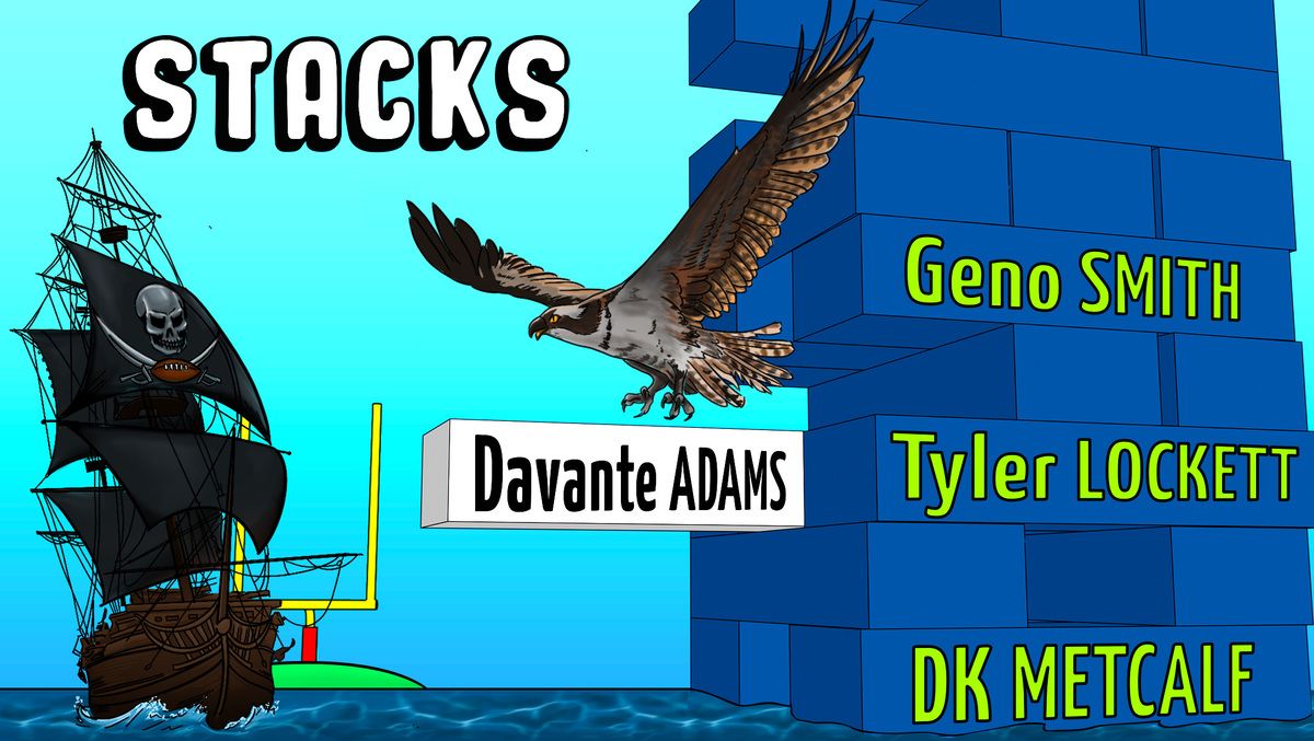 Raiders Seahawks Stacks