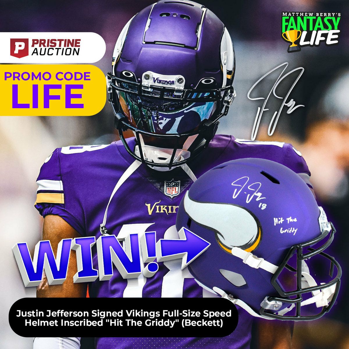 Pristine Justin Jefferson