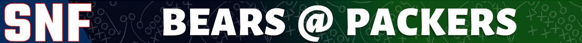 SNF Bears Packers Header
