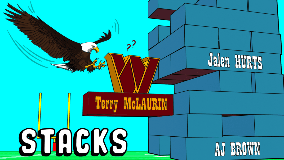 Stacks Eagles Commanders Week 3