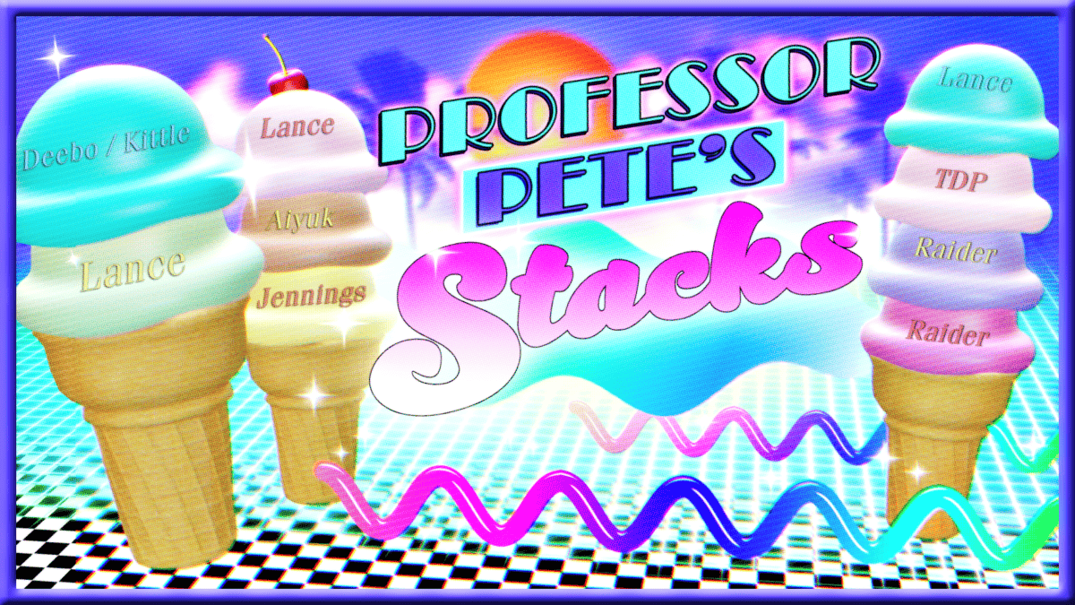 Professor Pete Stacks Ice Cream