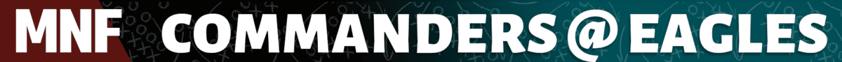 Commanders Eagles Header